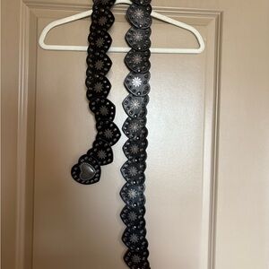 Torrid Festi Black and Silver Women's Belt